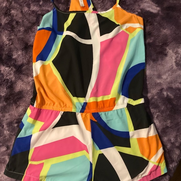 Fabletics Neema Romper in Popsicle Print Size XS - Picture 6 of 8